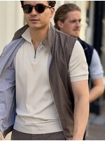 PIETRA SALATA PIETRA SALATA VEST IN LORO PIANA BEIGE
