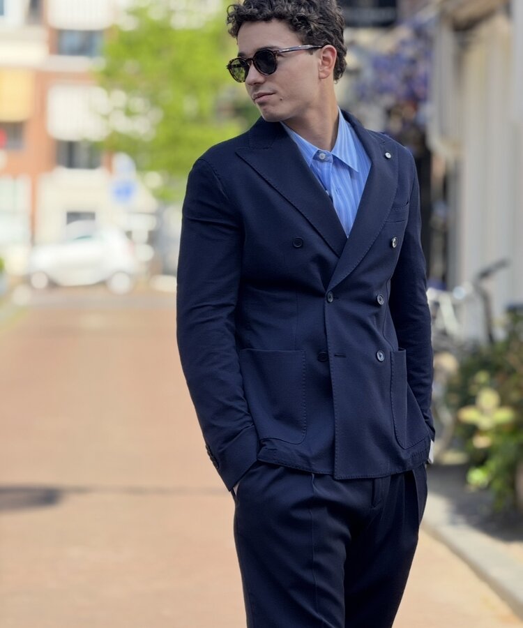 LBM 1911 LBM1911 COTTON SILK BLAZER