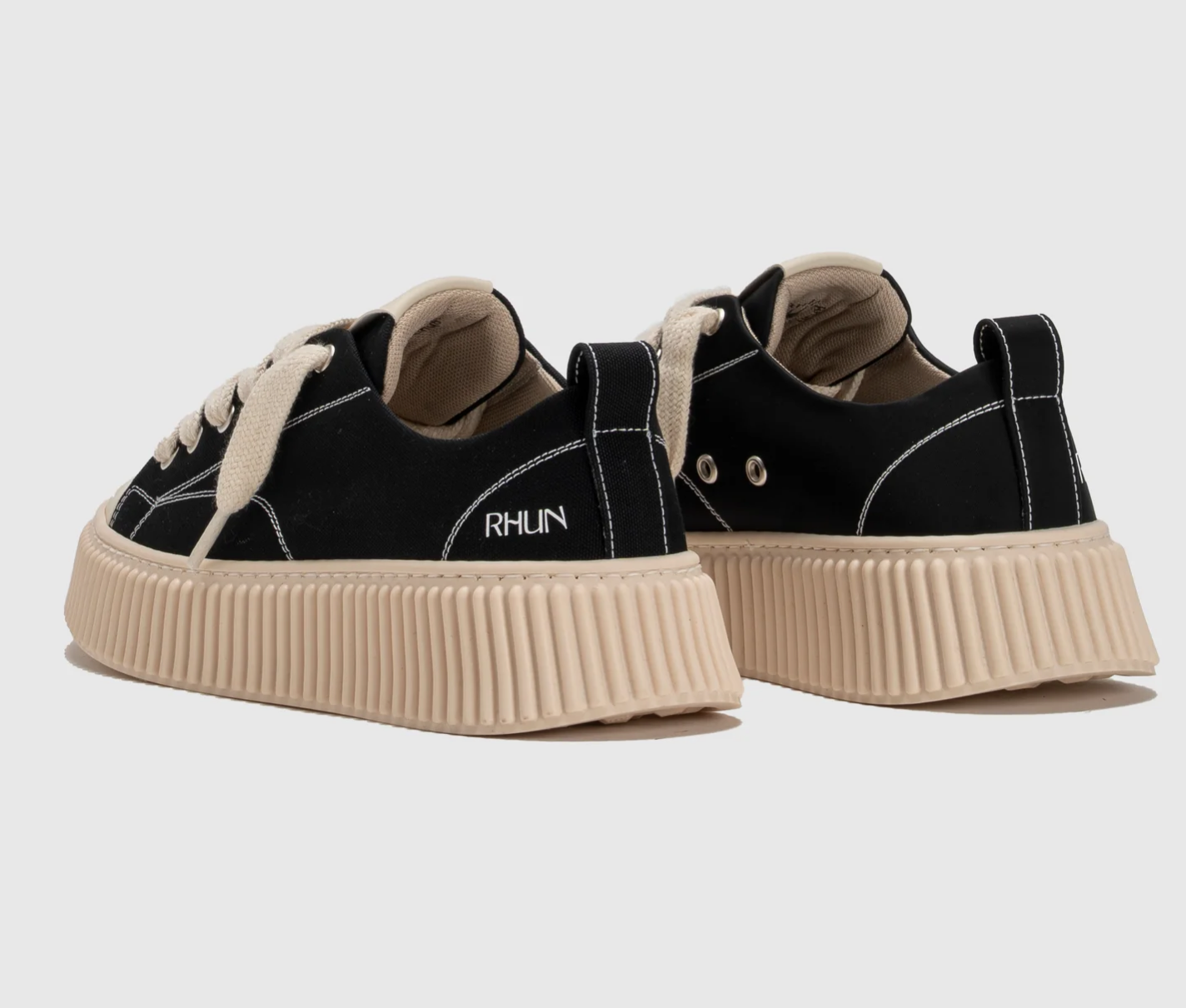 RHUN RHUN 2020 TREBLE BLACK SUEDE