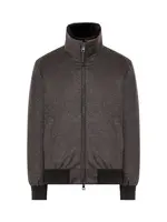 DUNO DUNO BROWN ONORIO BOMBER IN LORO PIANA