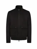 DUNO DUNO BROWN SUEDE BOMBER JACKET