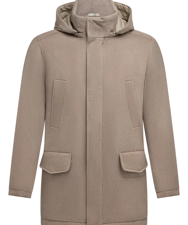 KIRED KIRED 100% CASHMERE KANG JACKET BEIGE