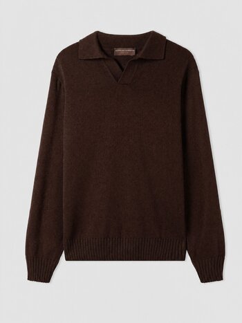 FILIPPO DE LAURENTIIS FDL MERINO PURO POLO LONG CIOCO