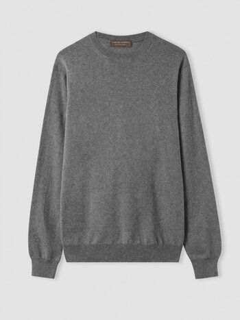 FILIPPO DE LAURENTIIS FDL CASHMERINO CREWNECK ANTRA