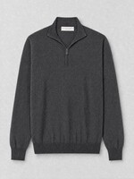 FILIPPO DE LAURENTIIS FDL ROYAL MERINO HALF ZIP ANTRA