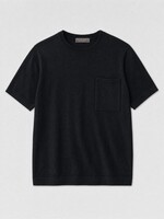 FILIPPO DE LAURENTIIS FDL CASHMERINO CREWNECK NERO