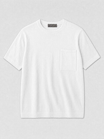 FILIPPO DE LAURENTIIS FDL CASHMERINO CREWNECK LATTE