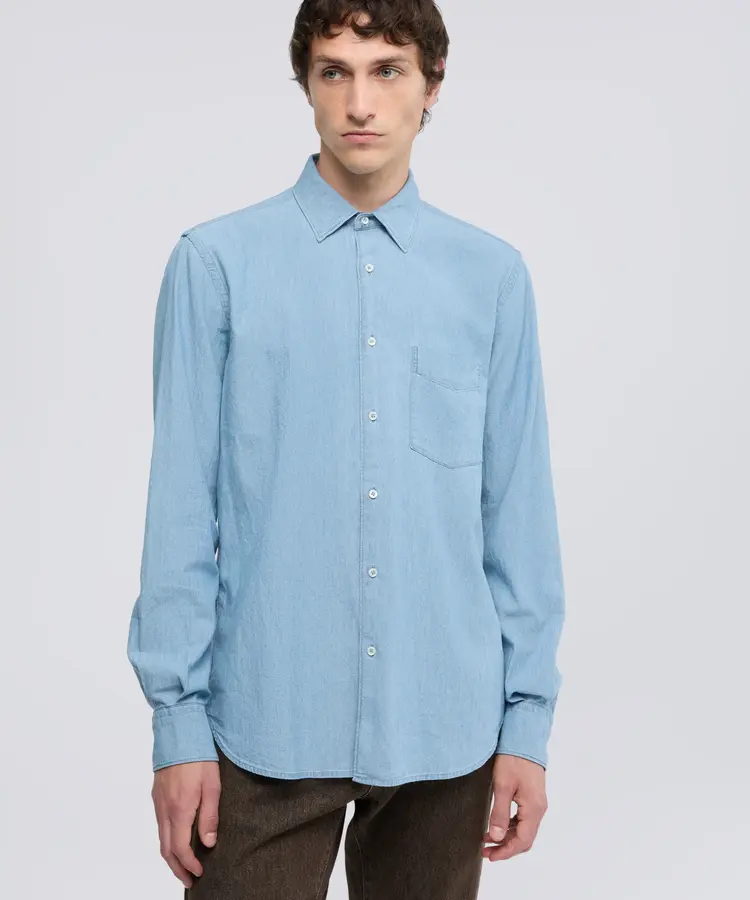 ASPESI ASPESI LIGHT DENIM ICON SHIRT