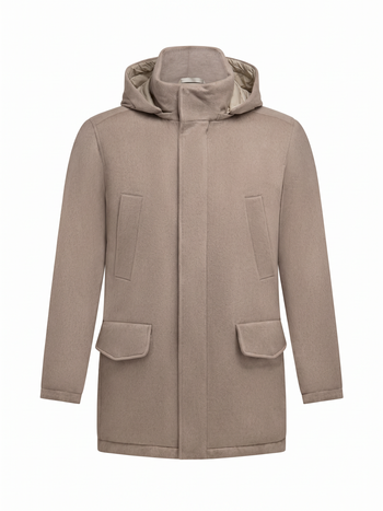 KIRED KIRED 100% CASHMERE KANG JACKET BEIGE