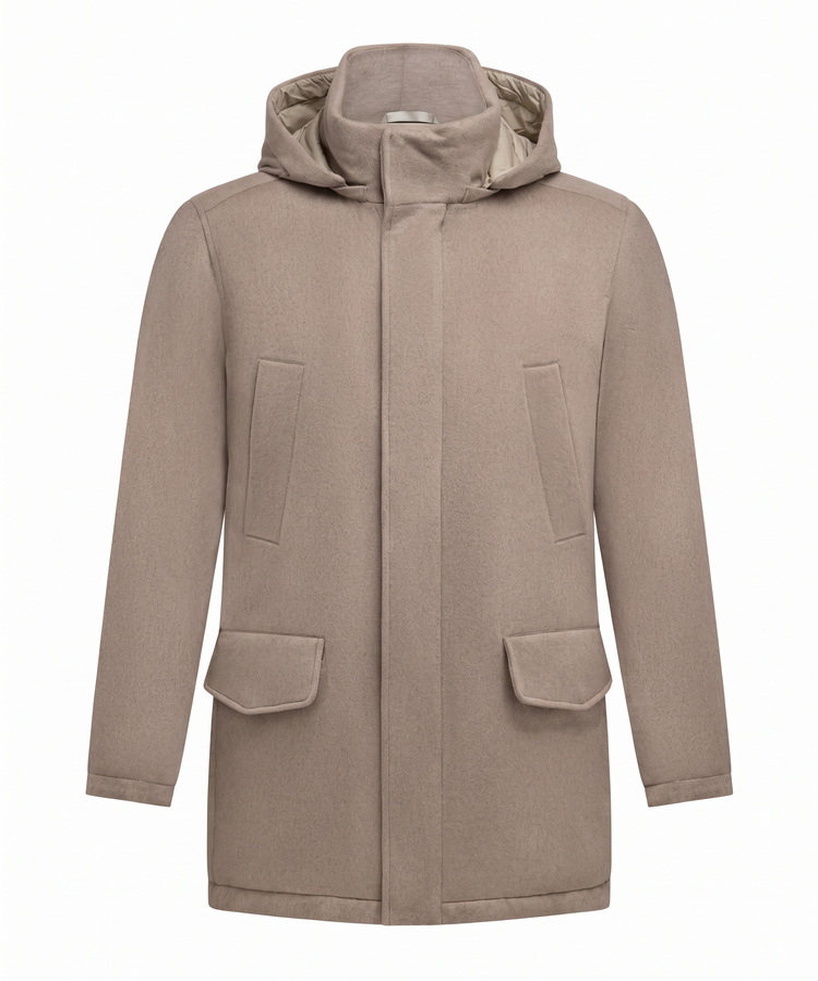 KIRED KIRED 100% CASHMERE KANG JACKET BEIGE
