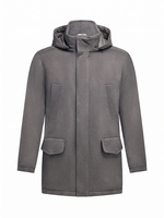 KIRED KIRED 100% CASHMERE KANG JACKET GRIGIO SCURO