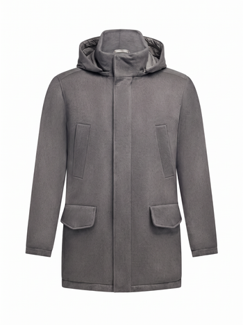 KIRED KIRED 100% CASHMERE KANG JACKET GRIGIO SCURO