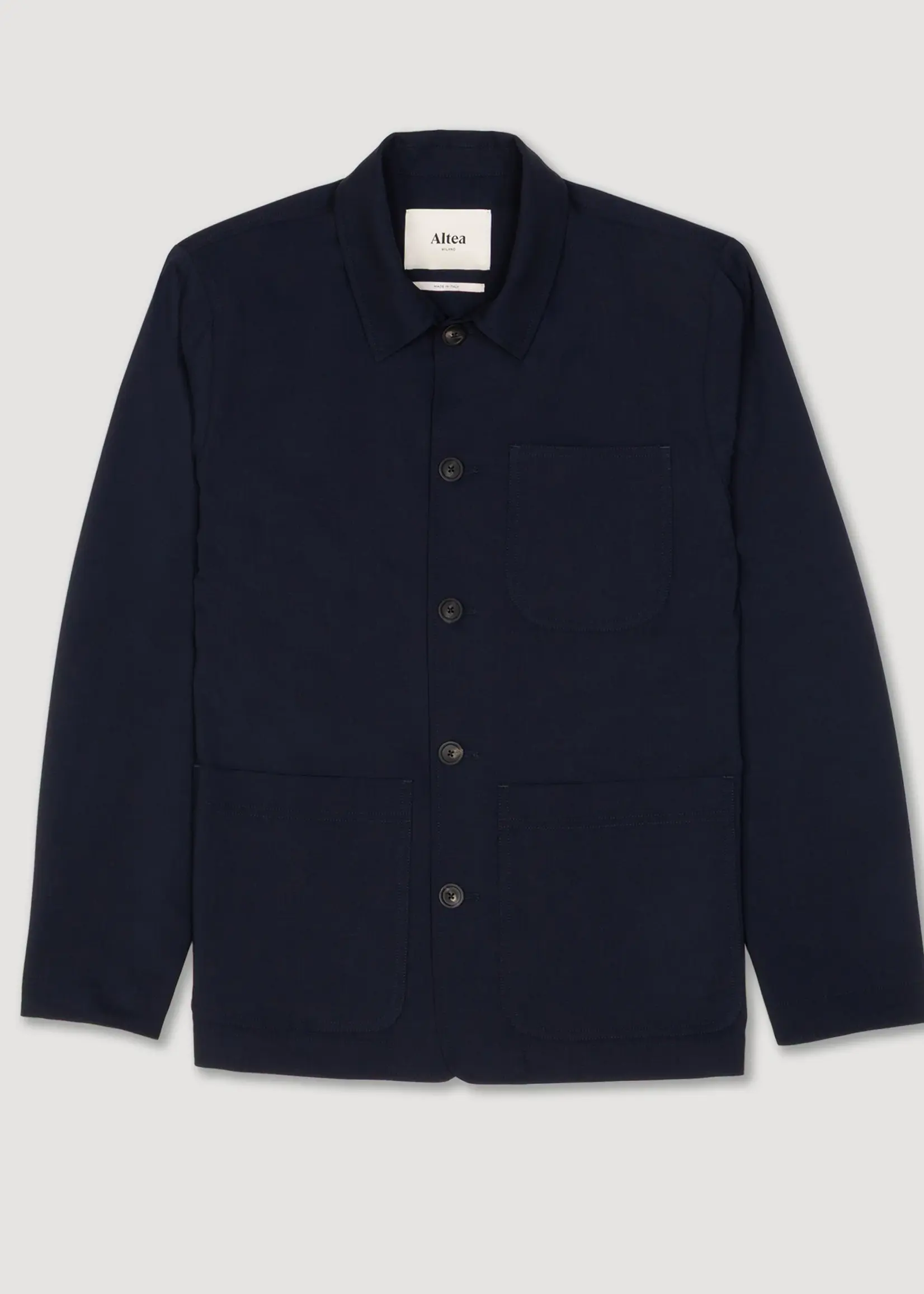 ALTEA MILANO ALTEA LANA TECHNICA JACKET NAVY
