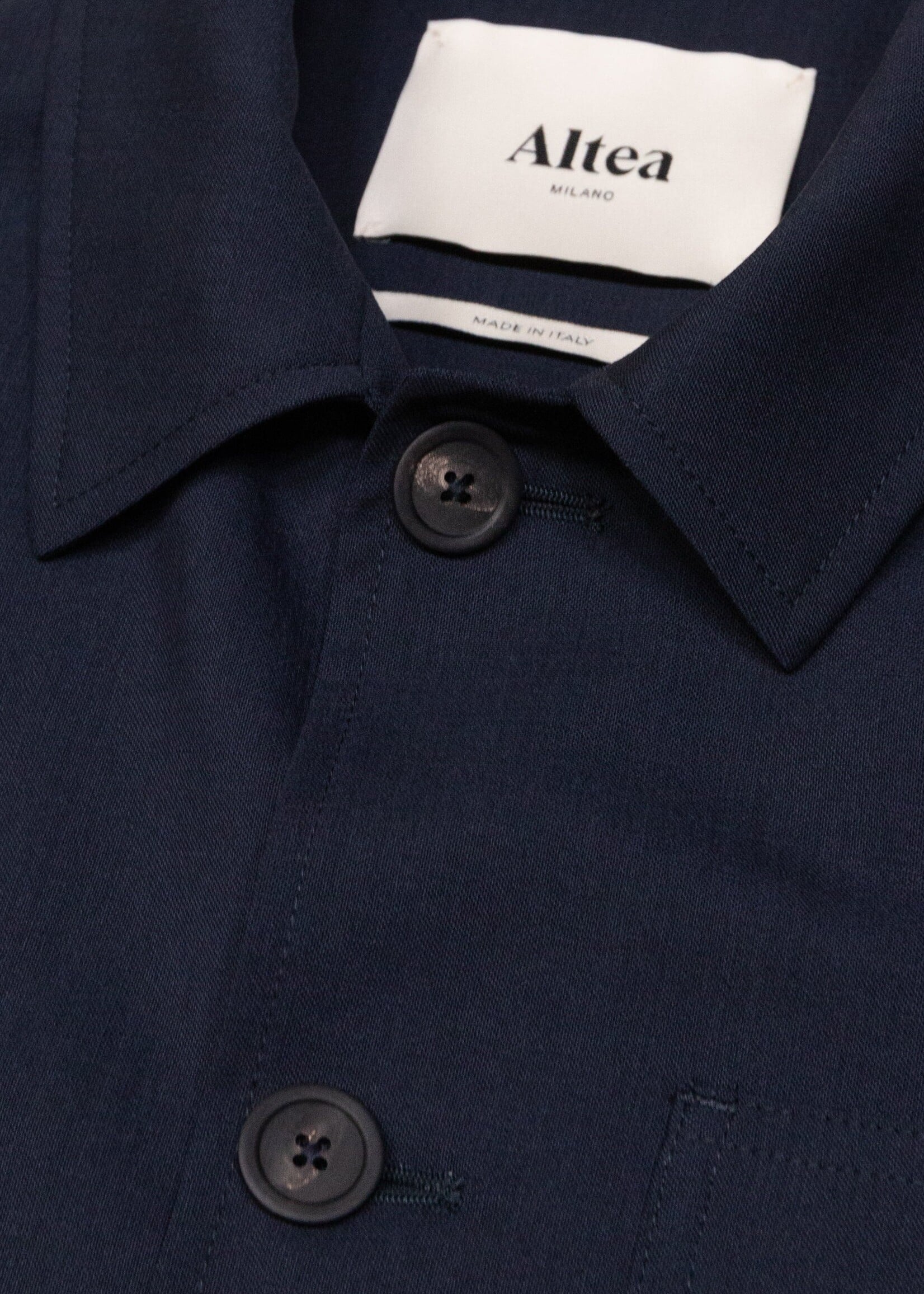 ALTEA MILANO ALTEA LANA TECHNICA JACKET NAVY