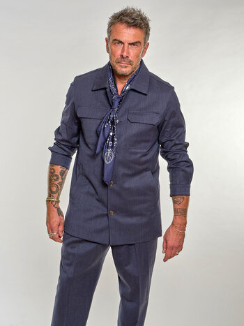 ACE DENIM PARIS ACE DENIM INDIGO JACKET
