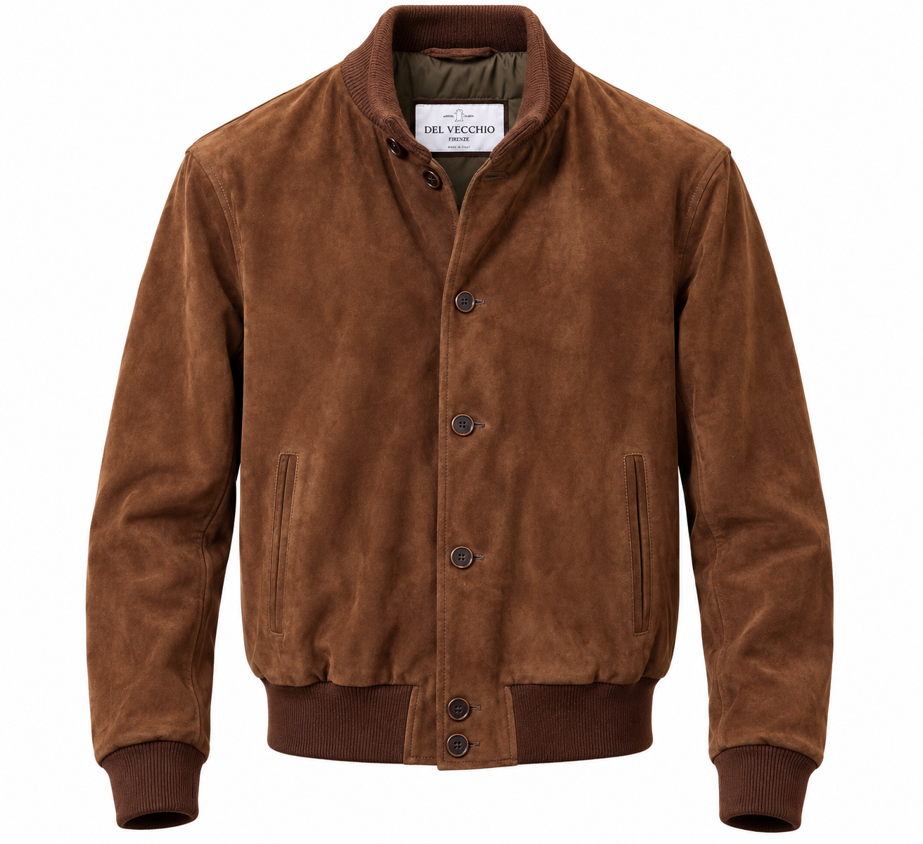 DEL VECCHIO DEL VECCHIO SUEDE VALSTARINO JACKET