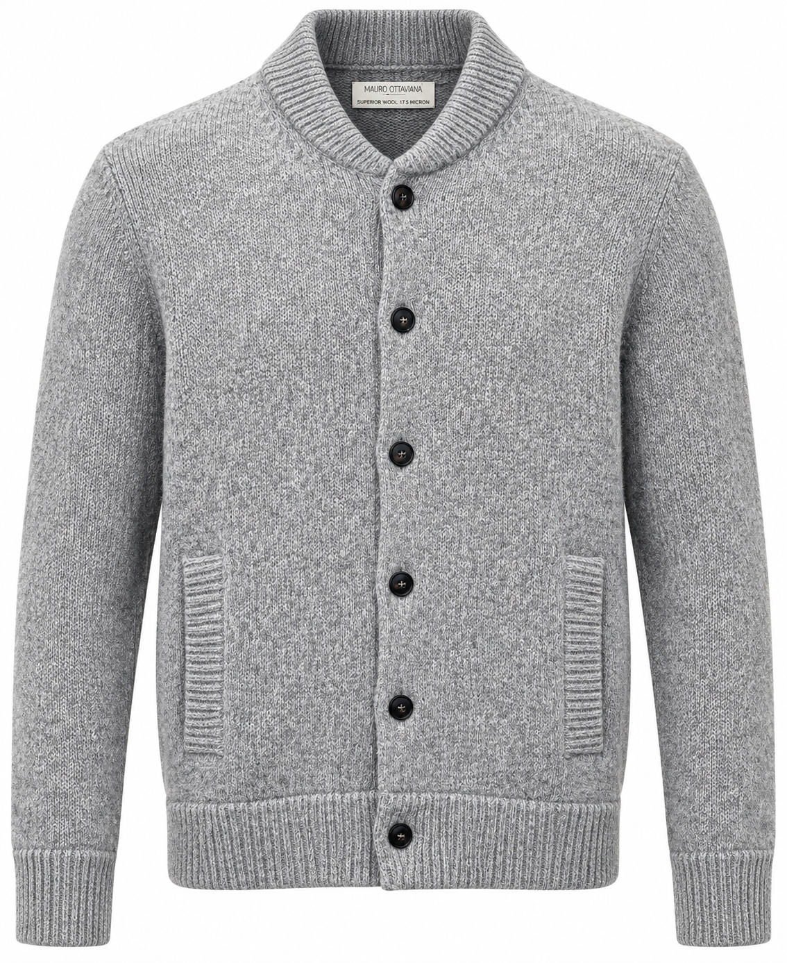 MAURO OTTAVIANI OTTAVIANI BRUSHED BUTTON BOMBER