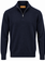 MAURO OTTAVIANI OTTAVIANI HALF ZIP FULL CASHMERE NAVY