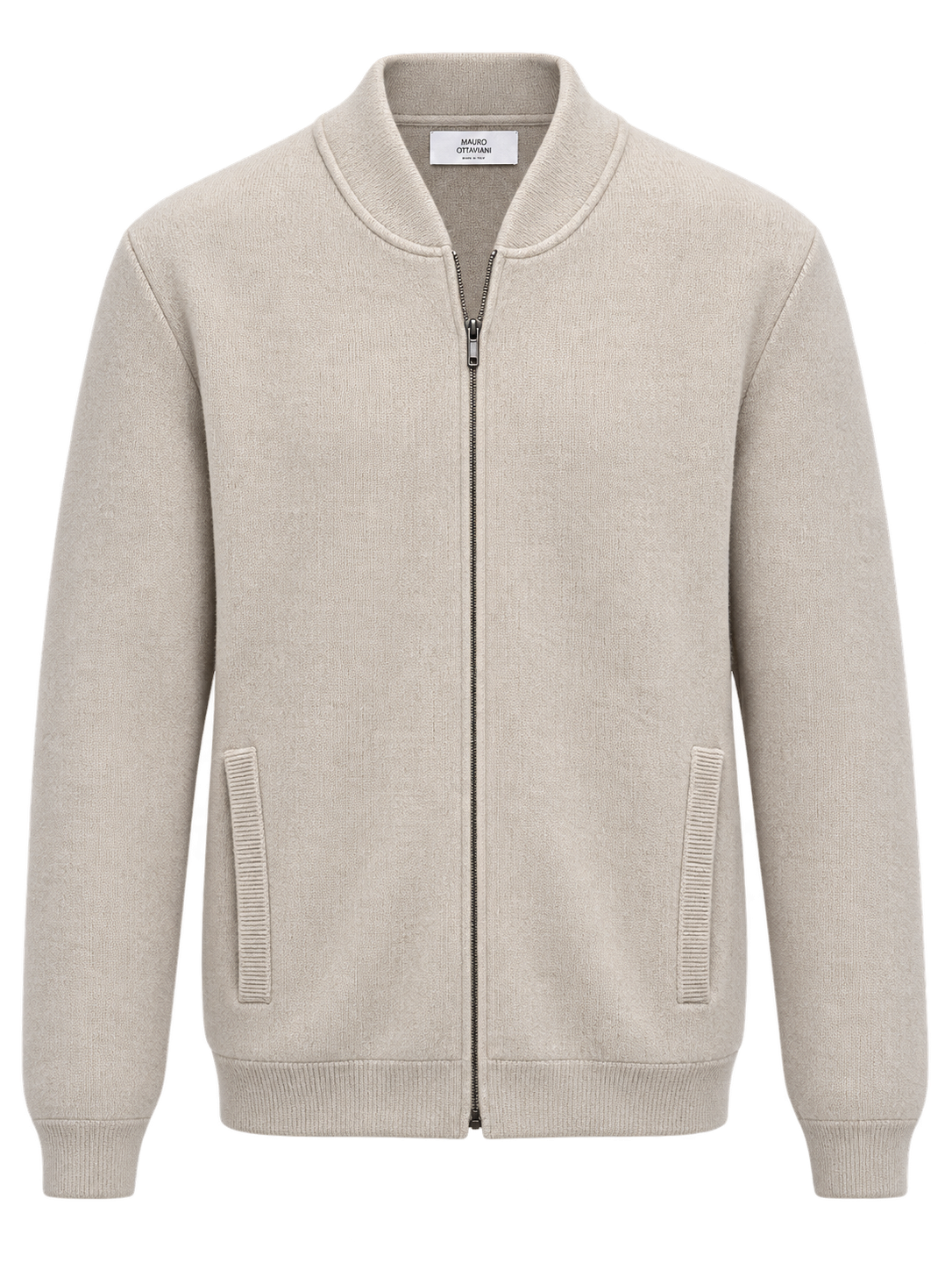 MAURO OTTAVIANI OTTAVIANI CASHMERE BOMBER SAND