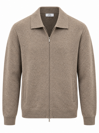 MAURO OTTAVIANI OTTAVIANI CASHMERE DRIVER JACKET ALPACA