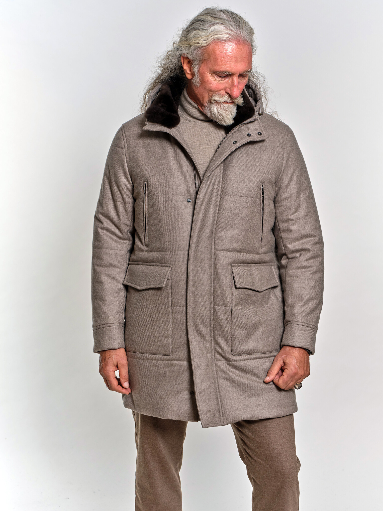 CRISTIANO BARBIERI CRISTIANO BARBIERI LORO PIANA CASHMERE COAT