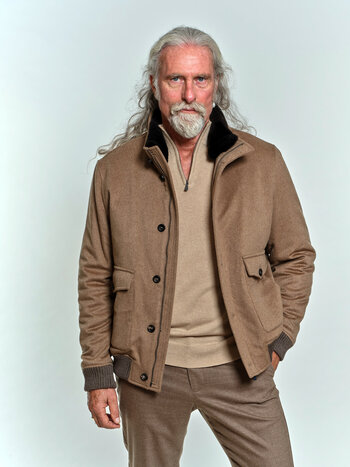CRISTIANO BARBIERI CRISTIANO BARBIERI CASHMERE CAMEL JACKET
