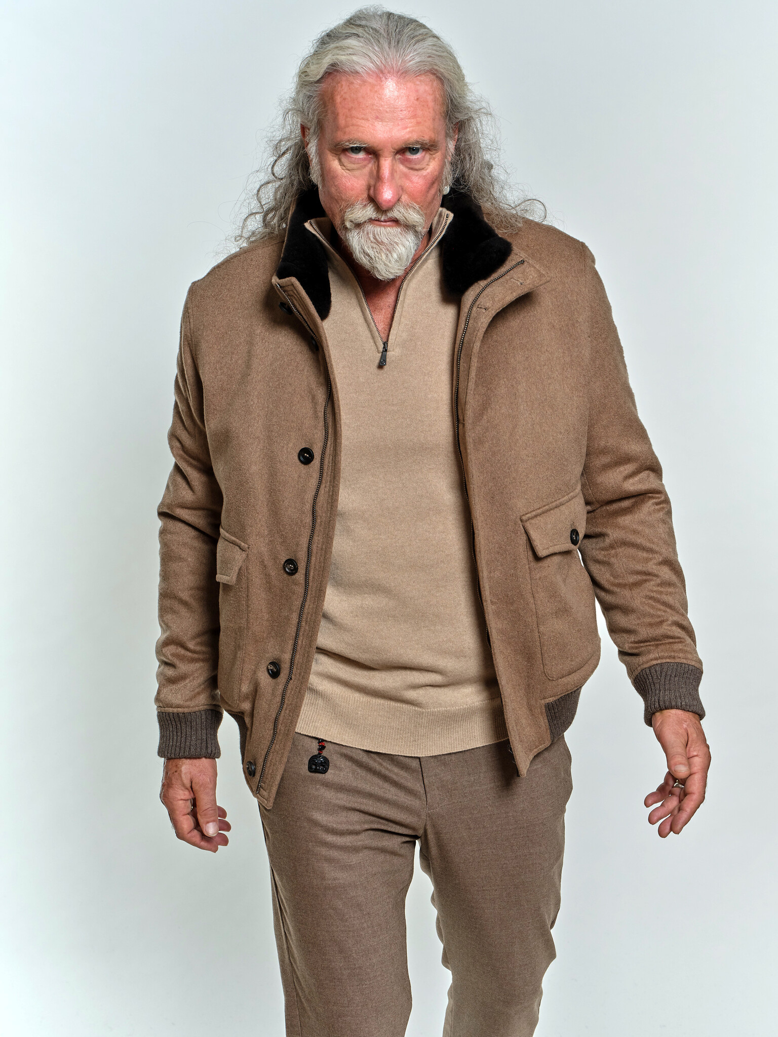 CRISTIANO BARBIERI CRISTIANO BARBIERI CASHMERE CAMEL JACKET
