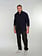 ALTEA MILANO ALTEA VIRGIN WOOL KNITTED JACKET NAVY