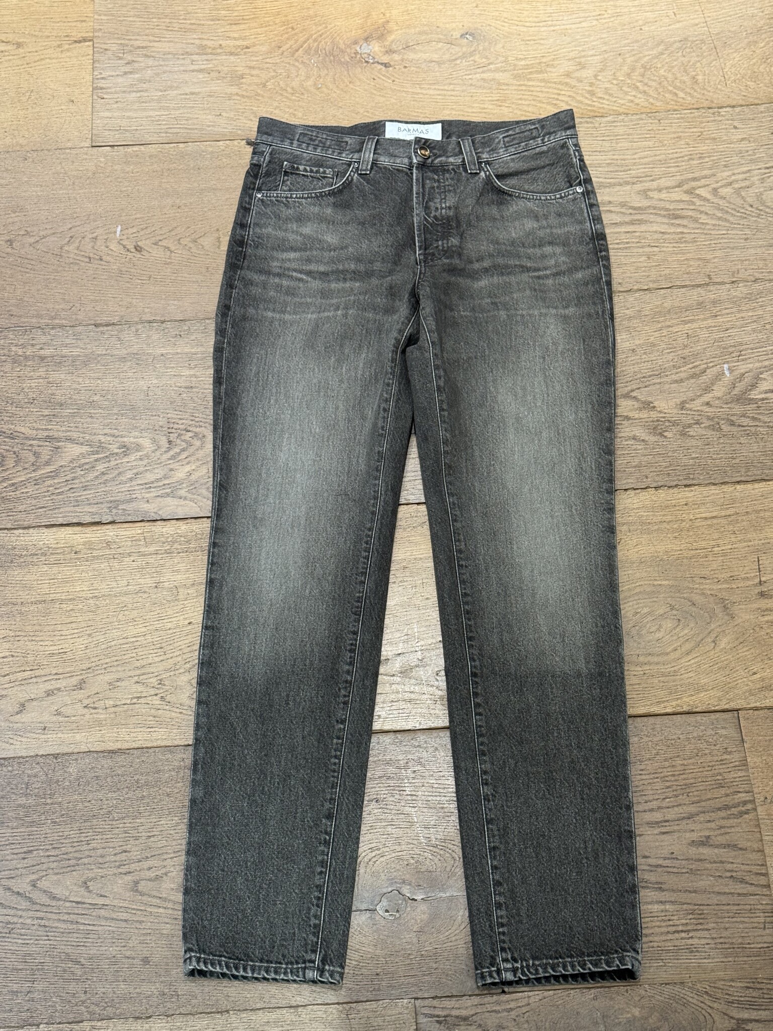 BARMAS GREY BROWN DENVER DENIM