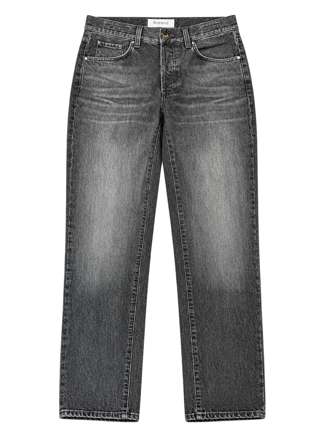 BARMAS GREY BROWN DENVER DENIM