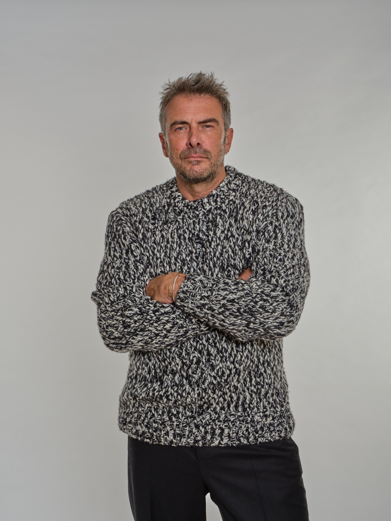 ALTEA MILANO CREWNECK HANDMADE TO KNIT