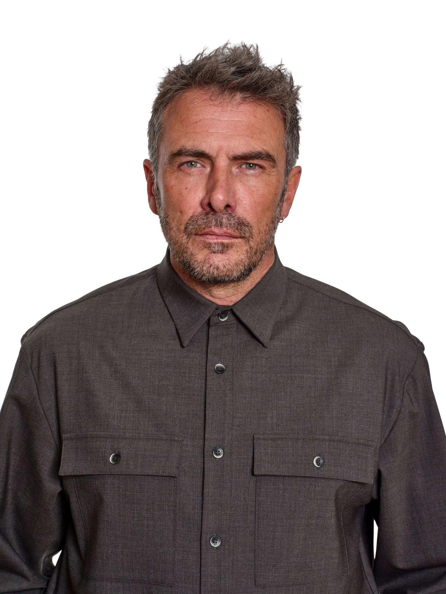 ALTEA MILANO LANA TECHNICA JACKET BROWN
