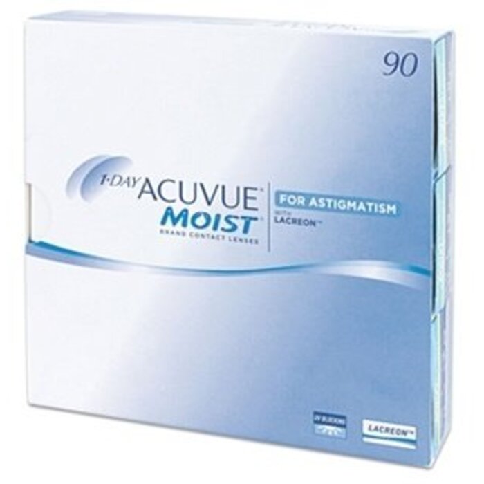 Acuvue 1 Day Acuvue Moist for Astigmatism (90 Pack)