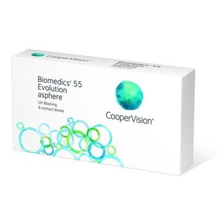 CooperVision Biomedics 55 Evolution (6 Pack)