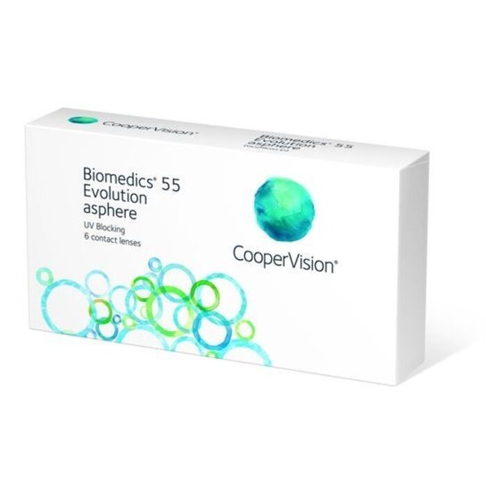 CooperVision Biomedics 55 Evolution (6 Pack)