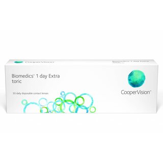 CooperVision Biomedics 1 Day Extra Toric (30 Paquet)