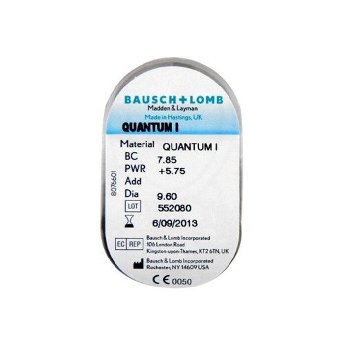 Bausch & Lomb Quantum 1 Levertijd 2-3 weken