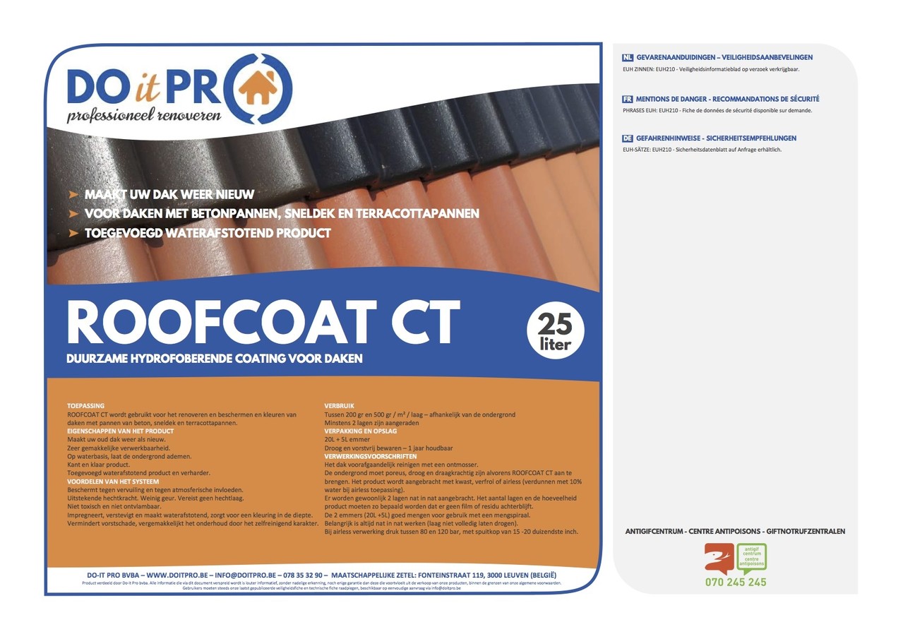 Do it Pro Products Dakcoating ROOFCOAT CT Do it Pro Products Dakcoating ROOFCOAT CT