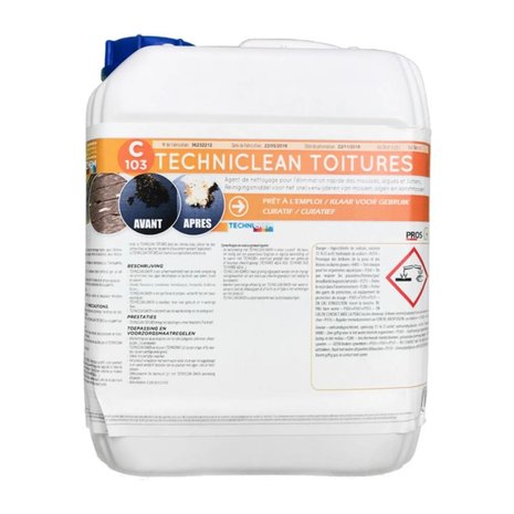 Technichem Dakreiniger TECHNICLEAN DAKEN Technichem Dakreiniger TECHNICLEAN DAKEN