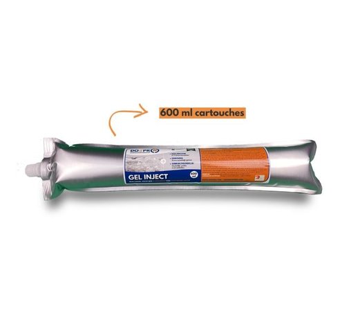 Do it Pro Products Luttez contre l'humidité ascensionnelle avec ce GEL INJECT Startpack (3x600ml)
