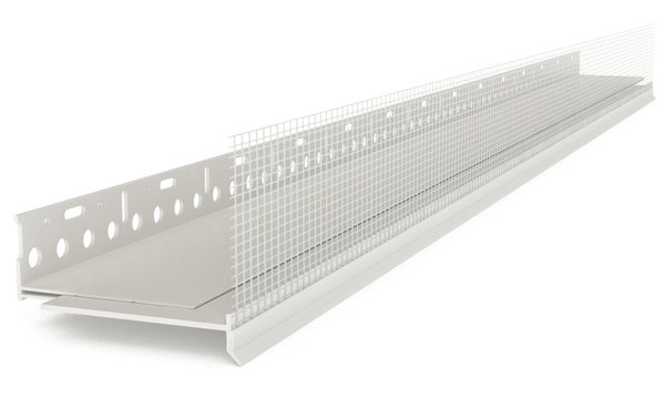 Isolation thermique par l'extérieur ITE - Profil de connexion APV avec tissu (2m)