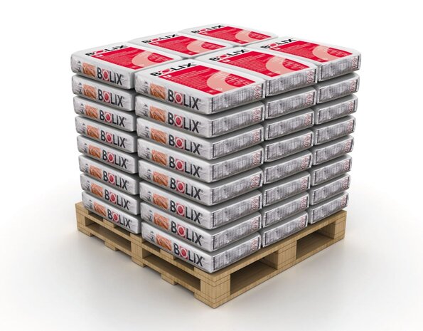 Bolix Hecht & Lijmmortel grijs BOLIX U - pallet (48x25kg) Bolix Hecht & Lijmmortel grijs BOLIX U - pallet (48x25kg)