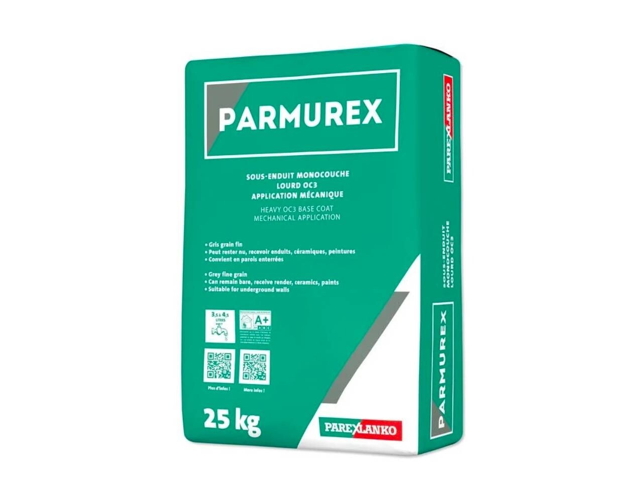 Parexlanko grondpleister | plintmortel | voegmortel PARMUREX Parexlanko grondpleister | plintmortel | voegmortel PARMUREX