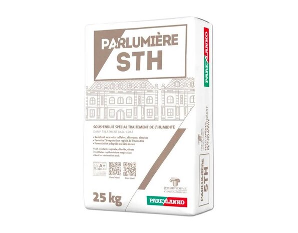 Parexlanko PARLUMIERE STH - onderlaag tegen vocht & zouten Parexlanko PARLUMIERE STH - onderlaag tegen vocht & zouten