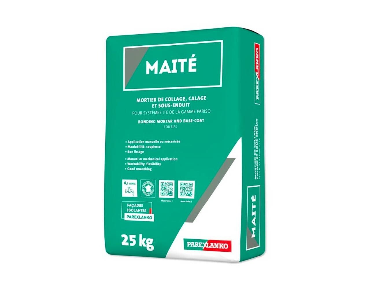 Parexlanko hechtmortel | mortellijm MAITÉ Parexlanko hechtmortel | mortellijm MAITÉ