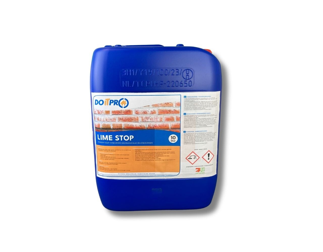 Do it Pro Products Verwijder kalkaanslag en uitbloeing met LIME STOP Do it Pro Products Verwijder kalkaanslag en uitbloeing met LIME STOP