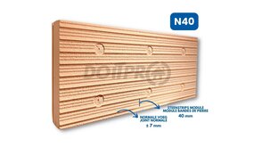 Soprema Steenstripisolatie SOPRA XPS BRKS - N40 Soprema Steenstripisolatie SOPRA XPS BRKS - N40