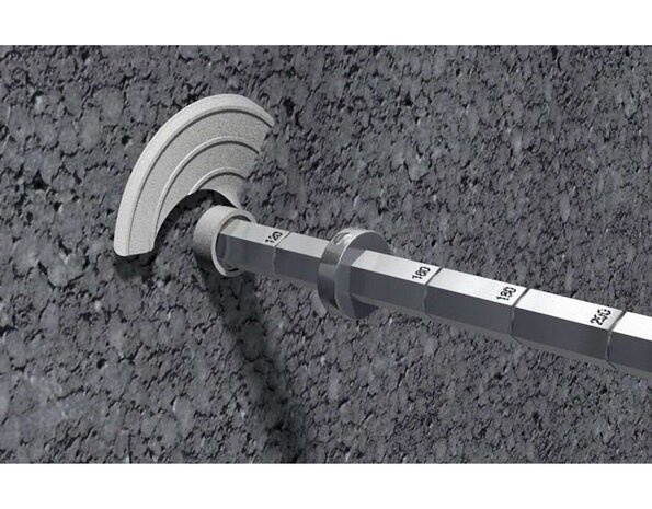 Fischer Cheville d’isolation Fischer TermoZ SV II Ecotwist 10-30 – Cheville à vis pour fixation d’isolation de façade sans pont thermique (100pc)