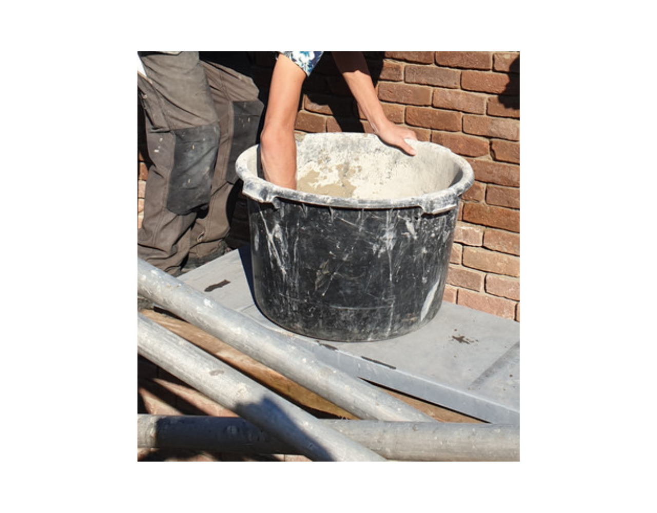 Mortelkuip PVC Mortelkuip PVC