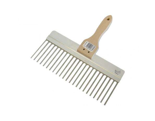 Peigne à dégrossir 33 cm en acier inoxydable Peigne à dégrossir 33 cm en acier inoxydable